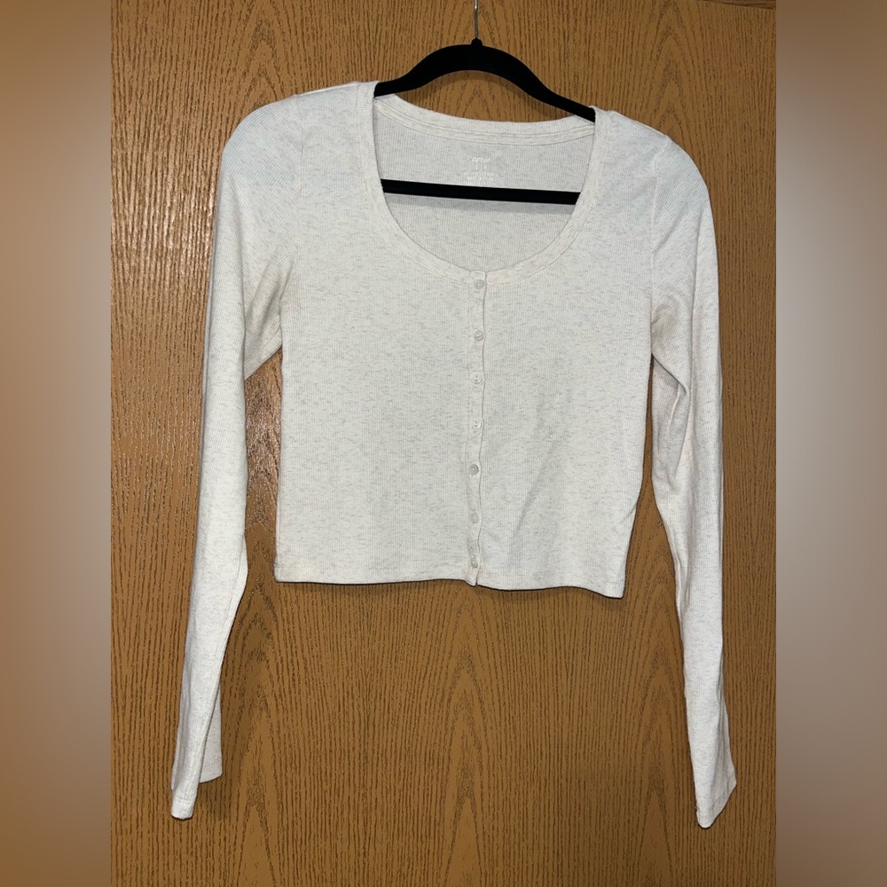 Aerie button up long sleeve